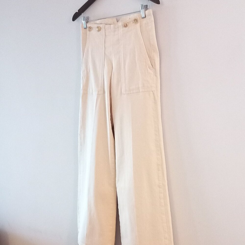 PILCRO The Kit High Rise Wide Leg Utility Trouser - Picture 6 of 15